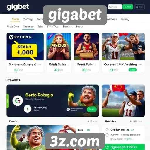 plataforma gigabet se destaca por promoções atrativas