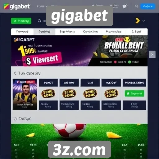 Promos e bônus disponíveis no site gigabet